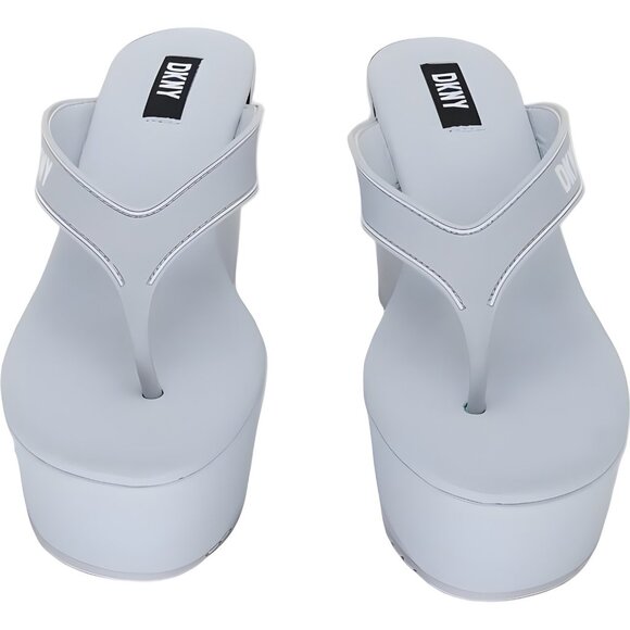 DKNY Womens Trina Platform Wedge Halogen Blue Womens US 8M - Picture 5 of 6